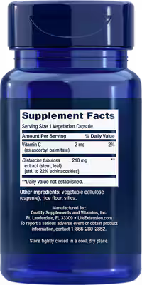 STANDARDIZED CISTANCHE