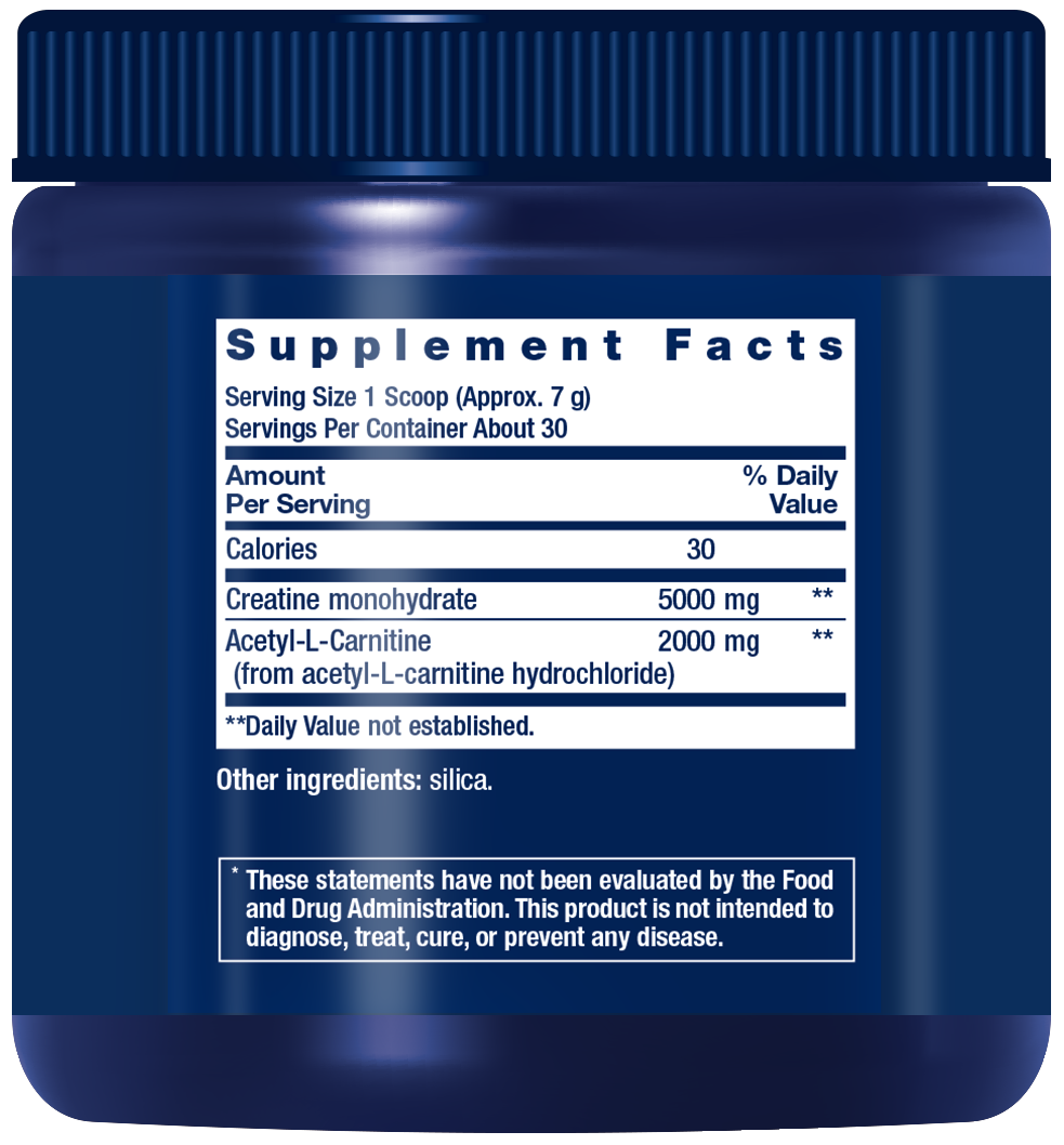 CREATINE & ACETYL-L-CARNITINE ENERGY PLUS