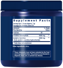 Load image into Gallery viewer, CREATINE & ACETYL-L-CARNITINE ENERGY PLUS