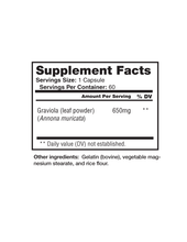 Load image into Gallery viewer, GRAVIOLA 650MG