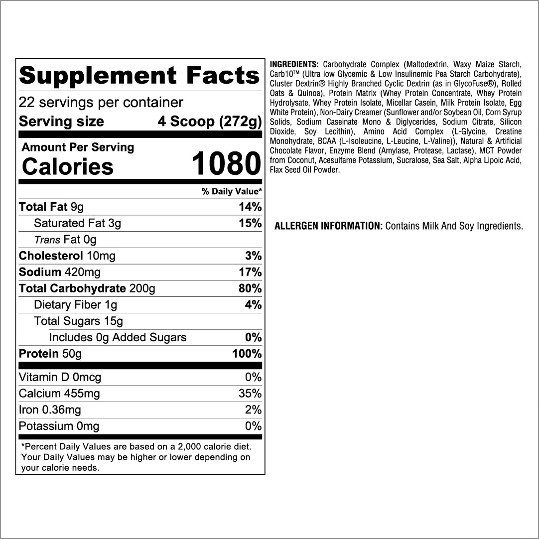 REAL MASS ADVANCED WEIGHT GAINER