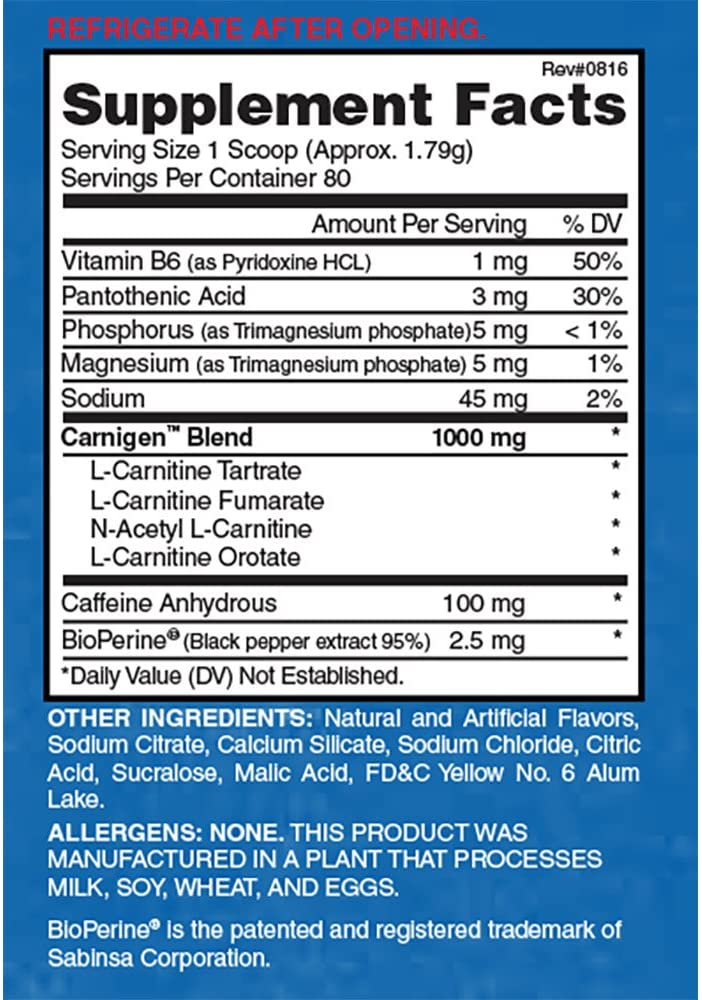 CARNIGEN PLUS CAFFEINE (IN-STORE ONLY)