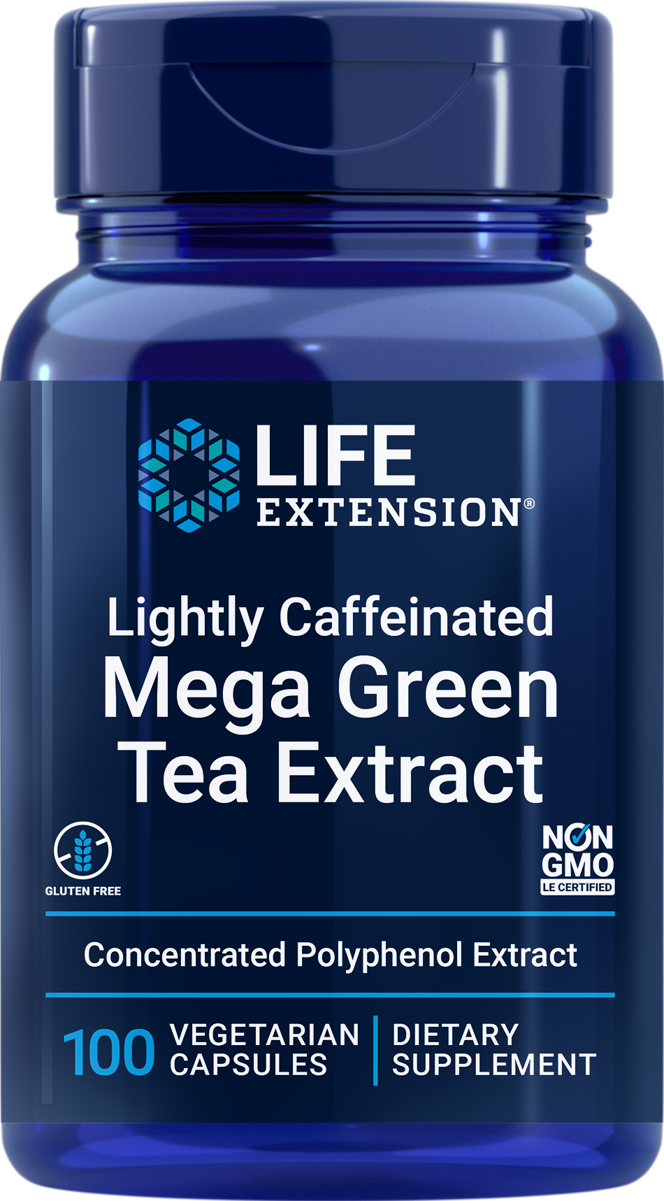 LIGHTLY CAFFEINATED MEGA GREEN TEA EXTRACT