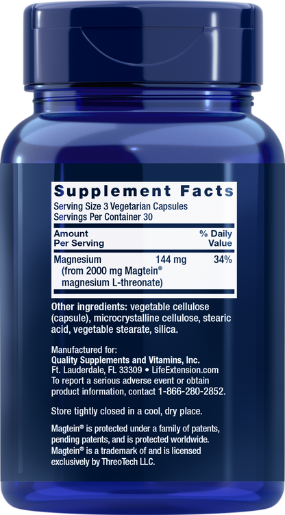 NEURO-MAG MAGNESIUM L-THREONATE CAPS