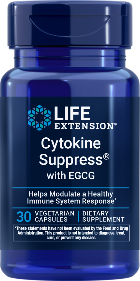 CYTOKINE SUPPRESS WITH EGCG