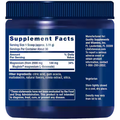 NEURO-MAG MAGNESIUM L-THREONATE