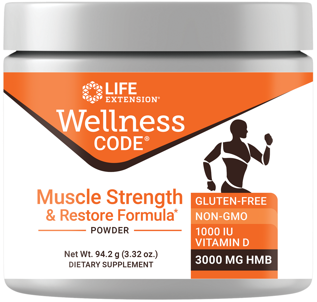 Wellness Code Muscle Strength & Restore Formula HMB