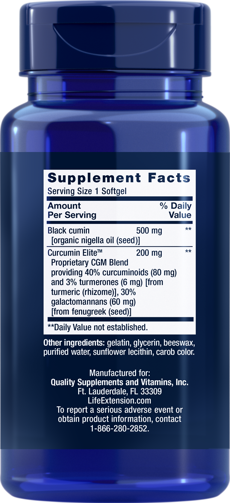 BLACK CUMIN SEED OIL AND CURCUMIN ELITE