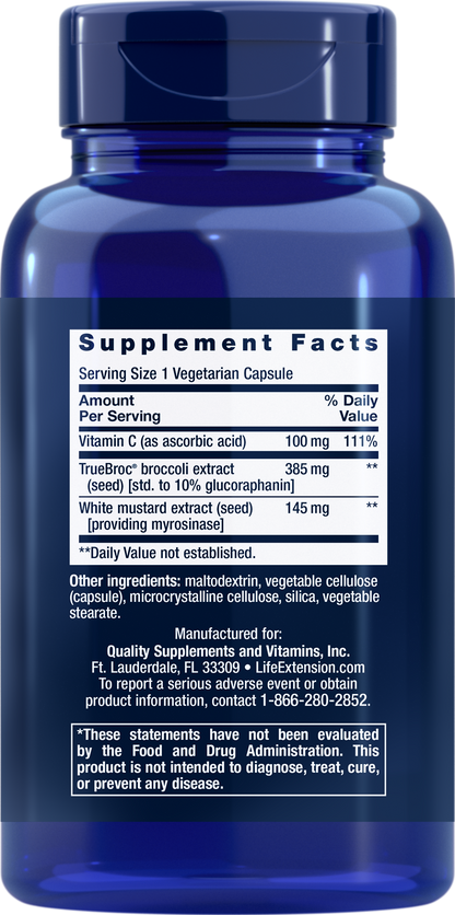 OPTIMIZED BROCCOLI WITH MYROSINASE