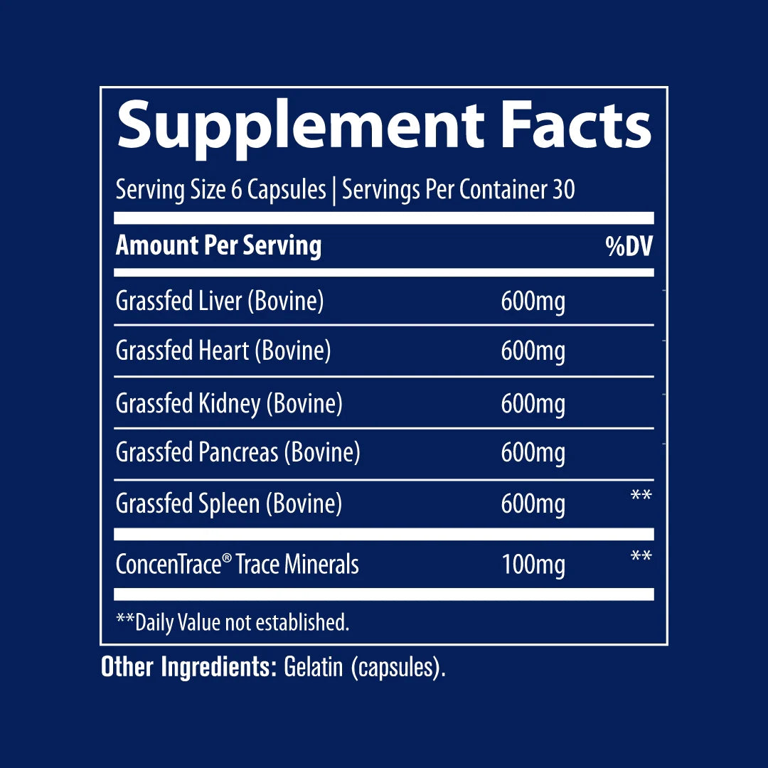 TM ANCESTRAL BEEF ORGANS