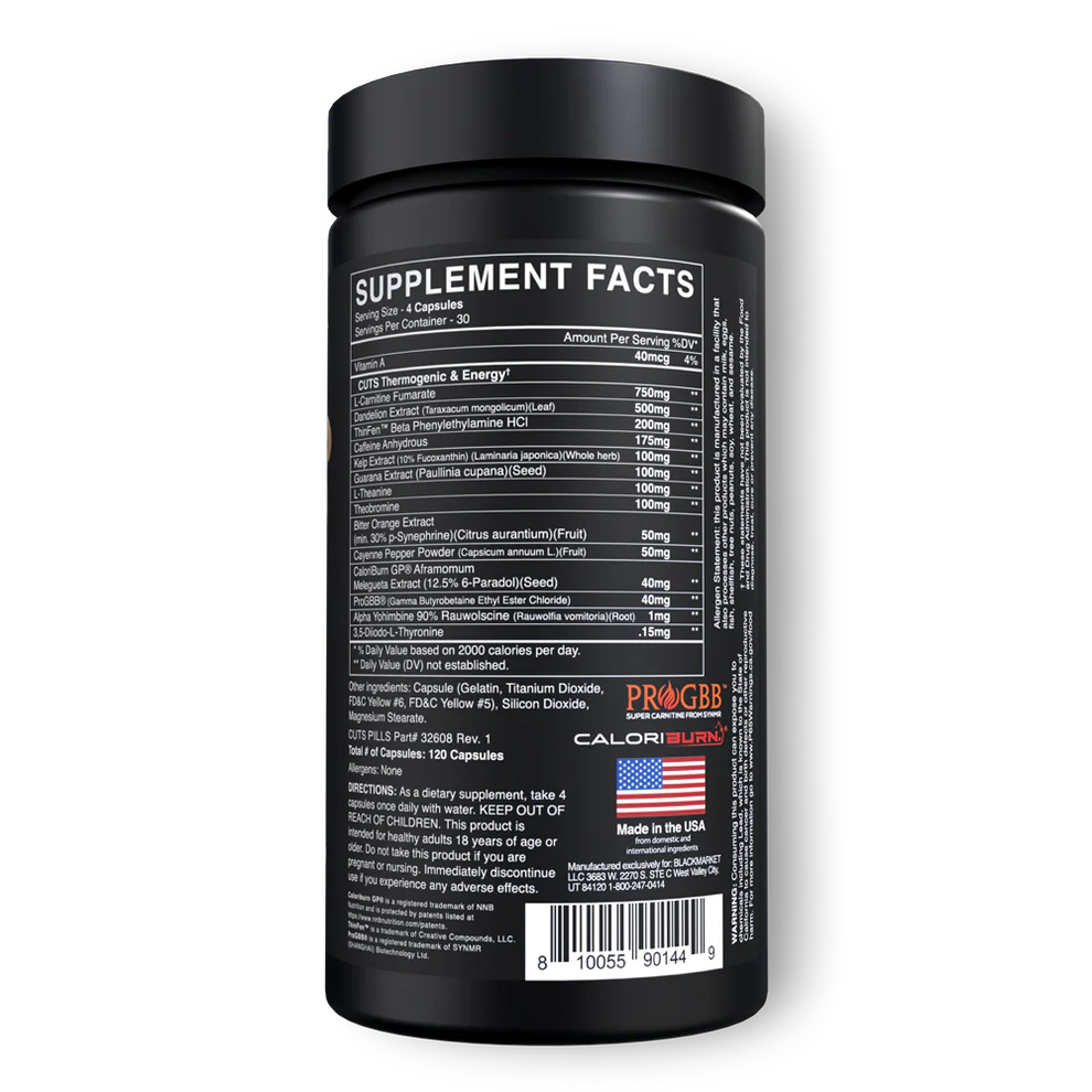 CUTS THERMOGENIC PILLS