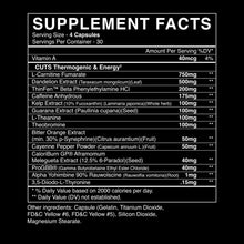 Load image into Gallery viewer, CUTS THERMOGENIC PILLS
