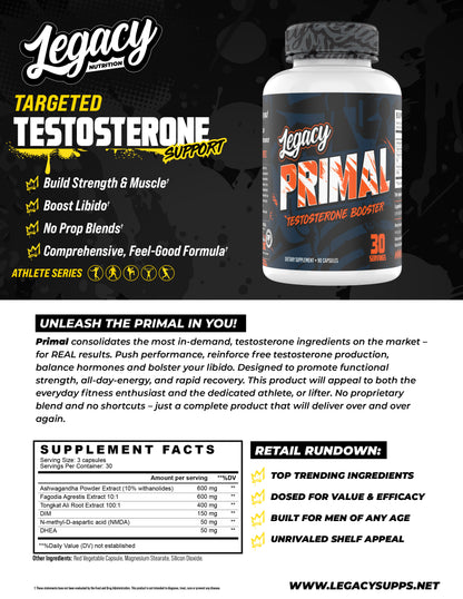 LEGACY PRIMAL TEST BOOSTER