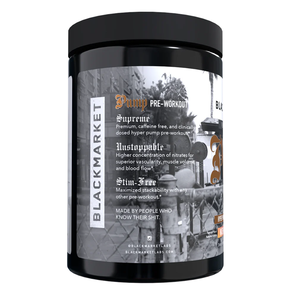 PUMP PRE-WORKOUT(CAFFEINE FREE)