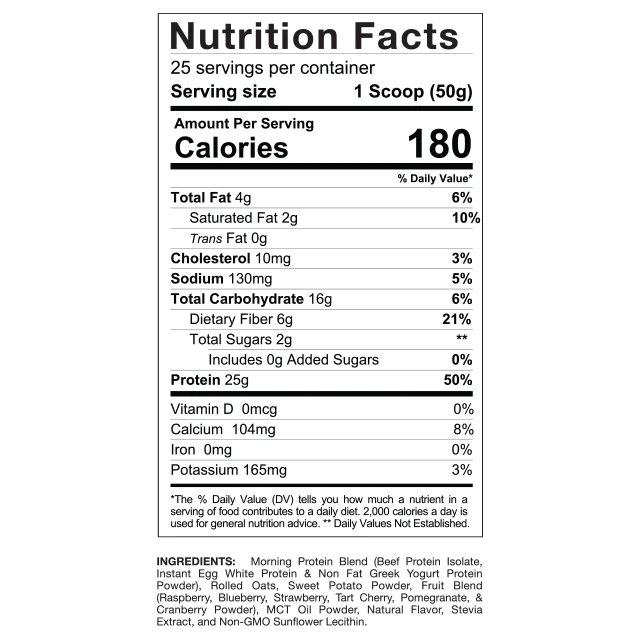 QUICK MEAL REAL FOOD BLEND