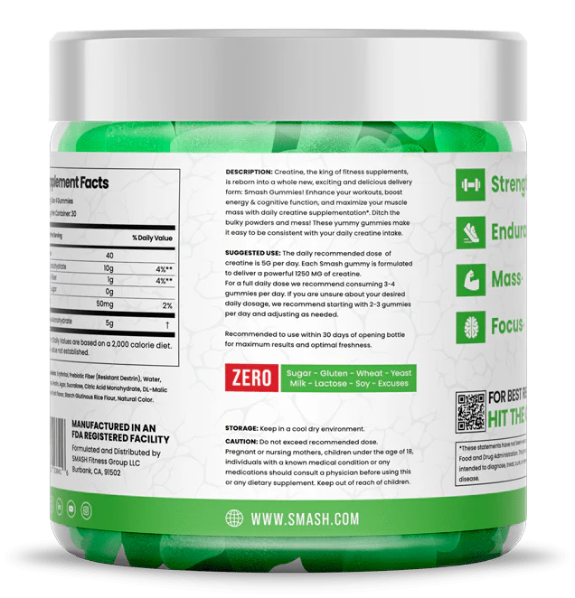 SMASH CREATINE GUMMIES