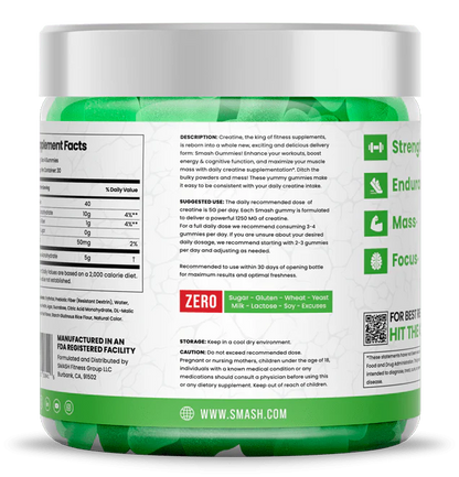 SMASH CREATINE GUMMIES