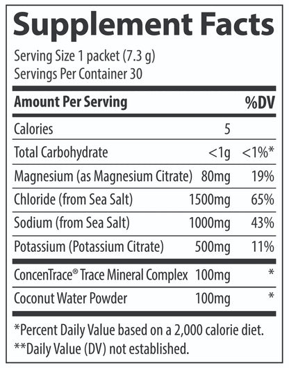 ZEROLYTE ELECTROLYTE MIX
