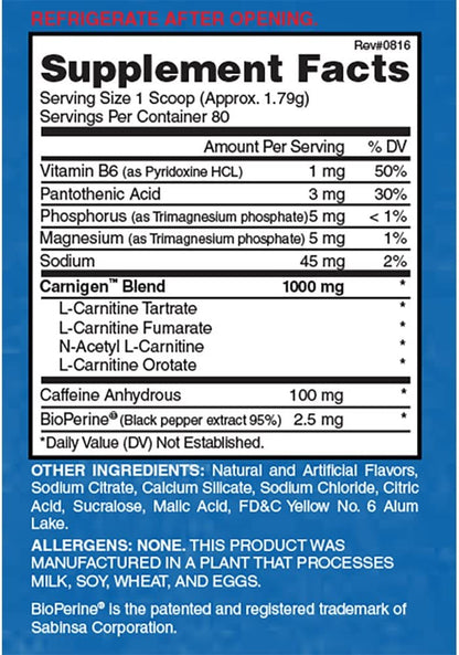 CARNIGEN PLUS CAFFEINE (IN-STORE ONLY)