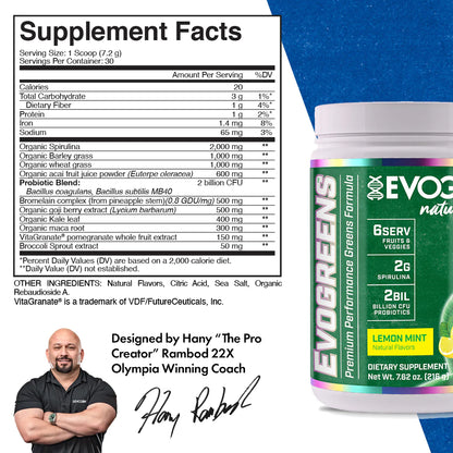 EVOGREENS (IN-STORE ONLY)