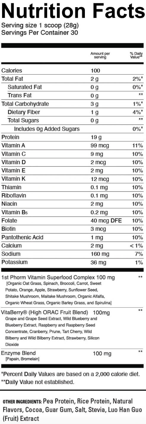 VEGAN POWER PRO (IN-STORE ONLY)