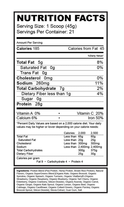 PHYTO PERFECT PROTEIN + SUPERFOODS
