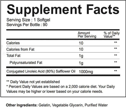 CONJUGATED LINOLEIC ACID (IN-STORE ONLY)